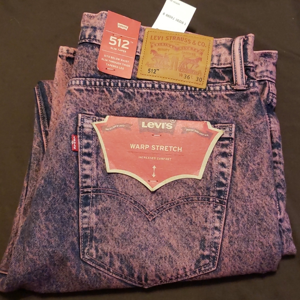 Levi Strauss 512 slim taper warp stretch